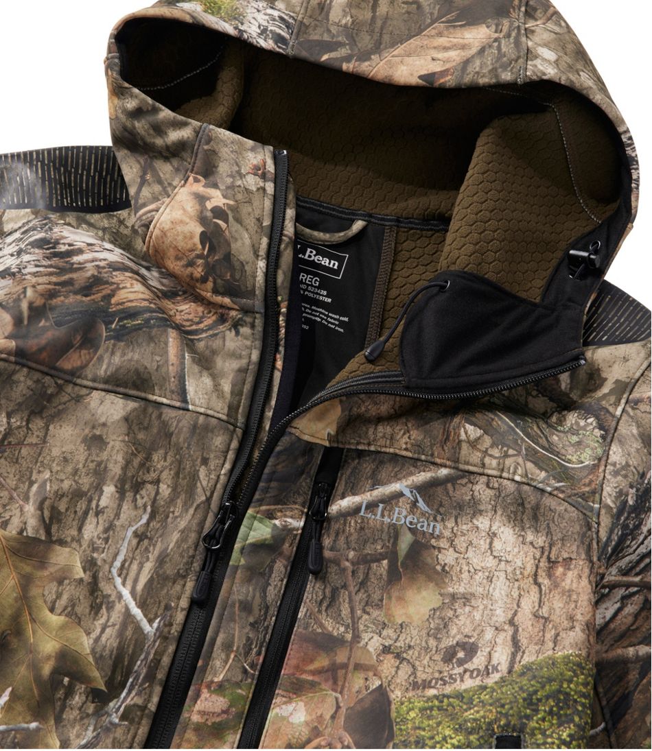 Men's Ridge Runner Softshell Jacket, Camo - L.L.Bean Value
