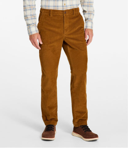Men's BeanFlex® Corduroy Pants, Standard Fit, Straight Leg, Comfort Waist - L.L.Bean Great Value
