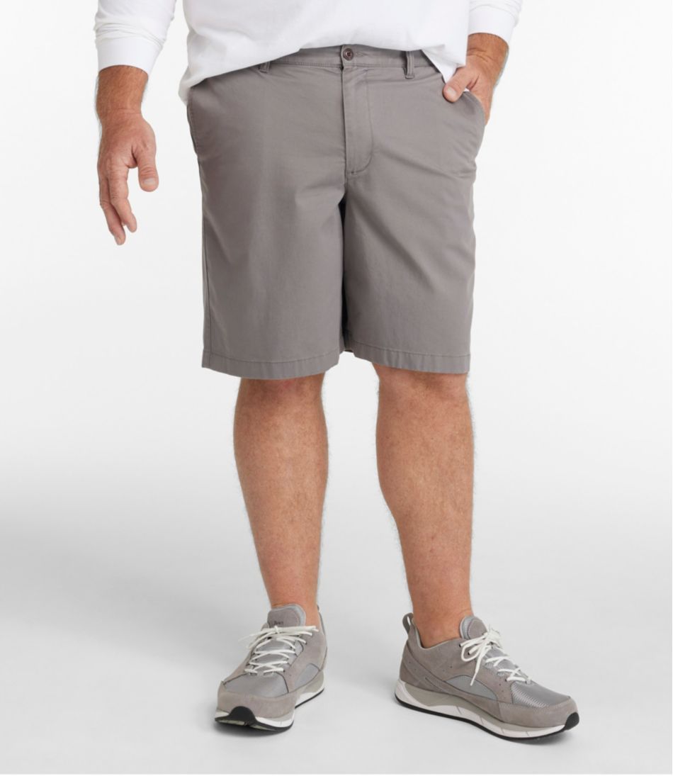Men's Lakewashed® Stretch Khaki Shorts, 9" - L.L.Bean Essential
