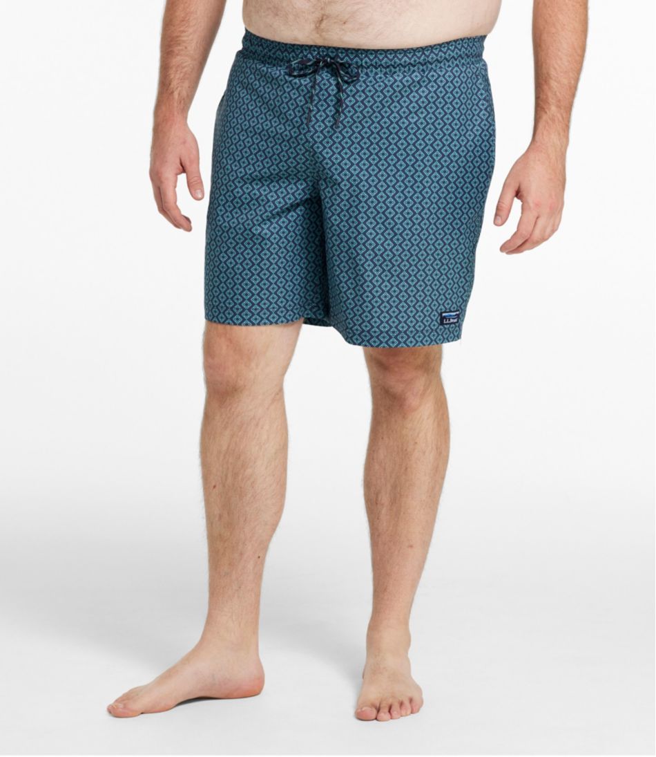 Men's Vacationland Stretch Swim Trunks, Print, 8" - L.L.Bean Customer Favorite