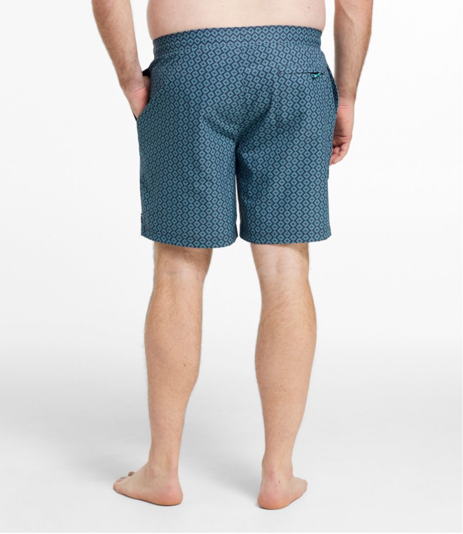 Men's Vacationland Stretch Swim Trunks, Print, 8" - L.L.Bean Customer Favorite