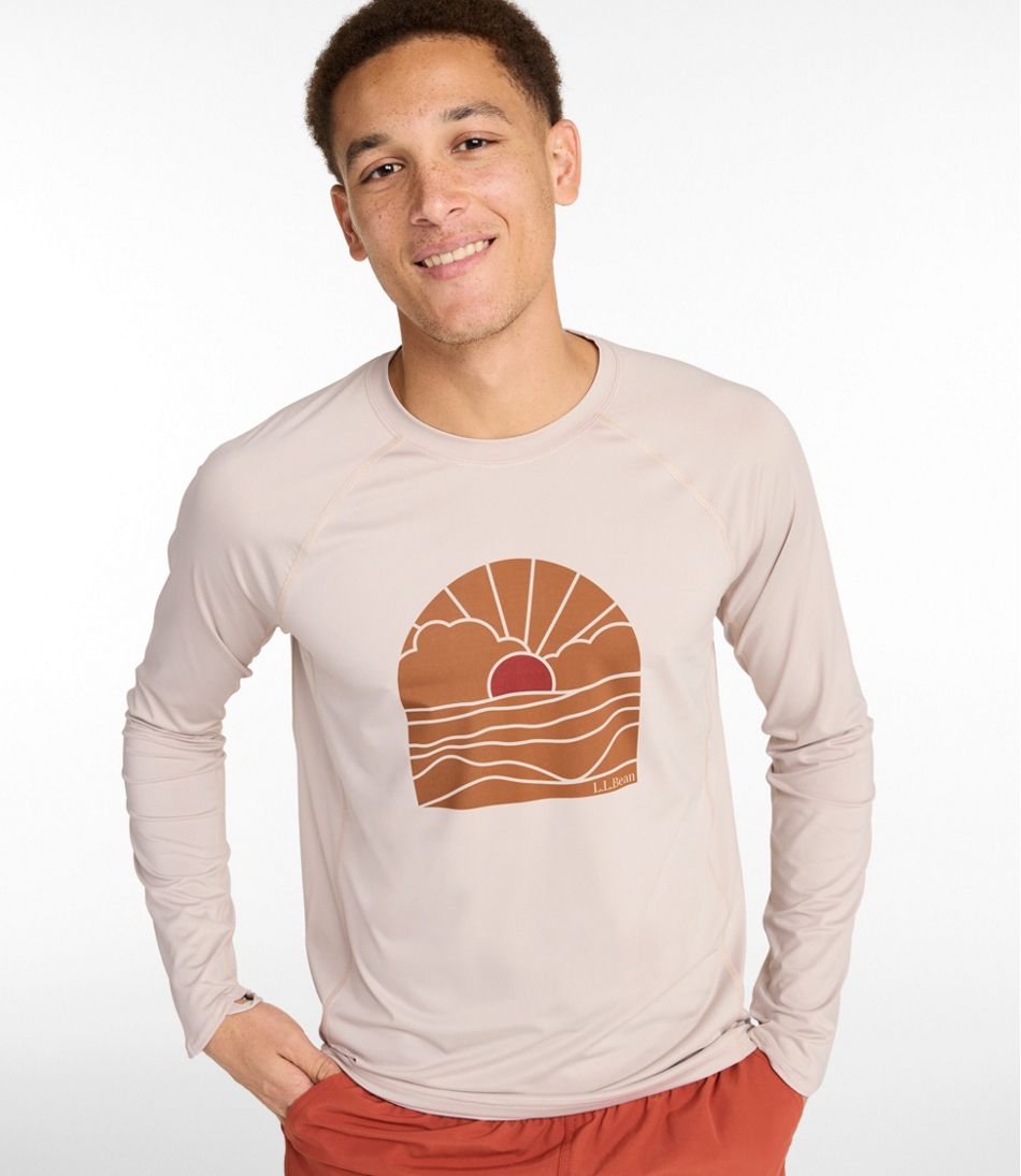 Men's Swift River Cooling Rash Guard, Graphic - L.L.Bean Latest