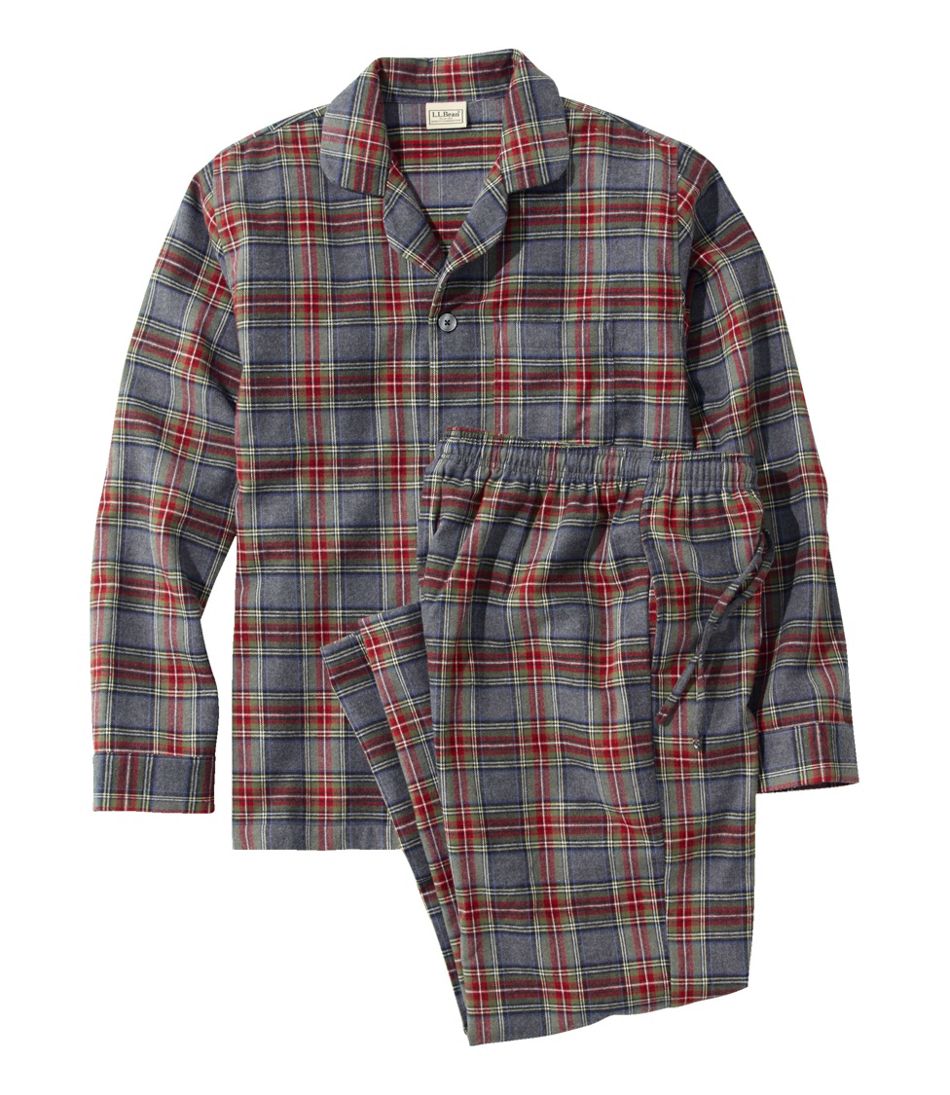 Men's Scotch Plaid Flannel Pajamas - L.L.Bean Customer Favorite