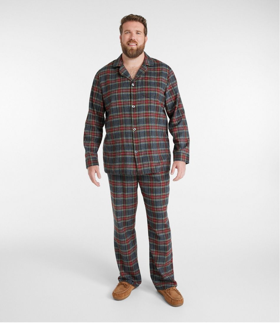 Men's Scotch Plaid Flannel Pajamas - L.L.Bean Customer Favorite
