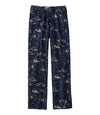 Bright Navy Winter Toile