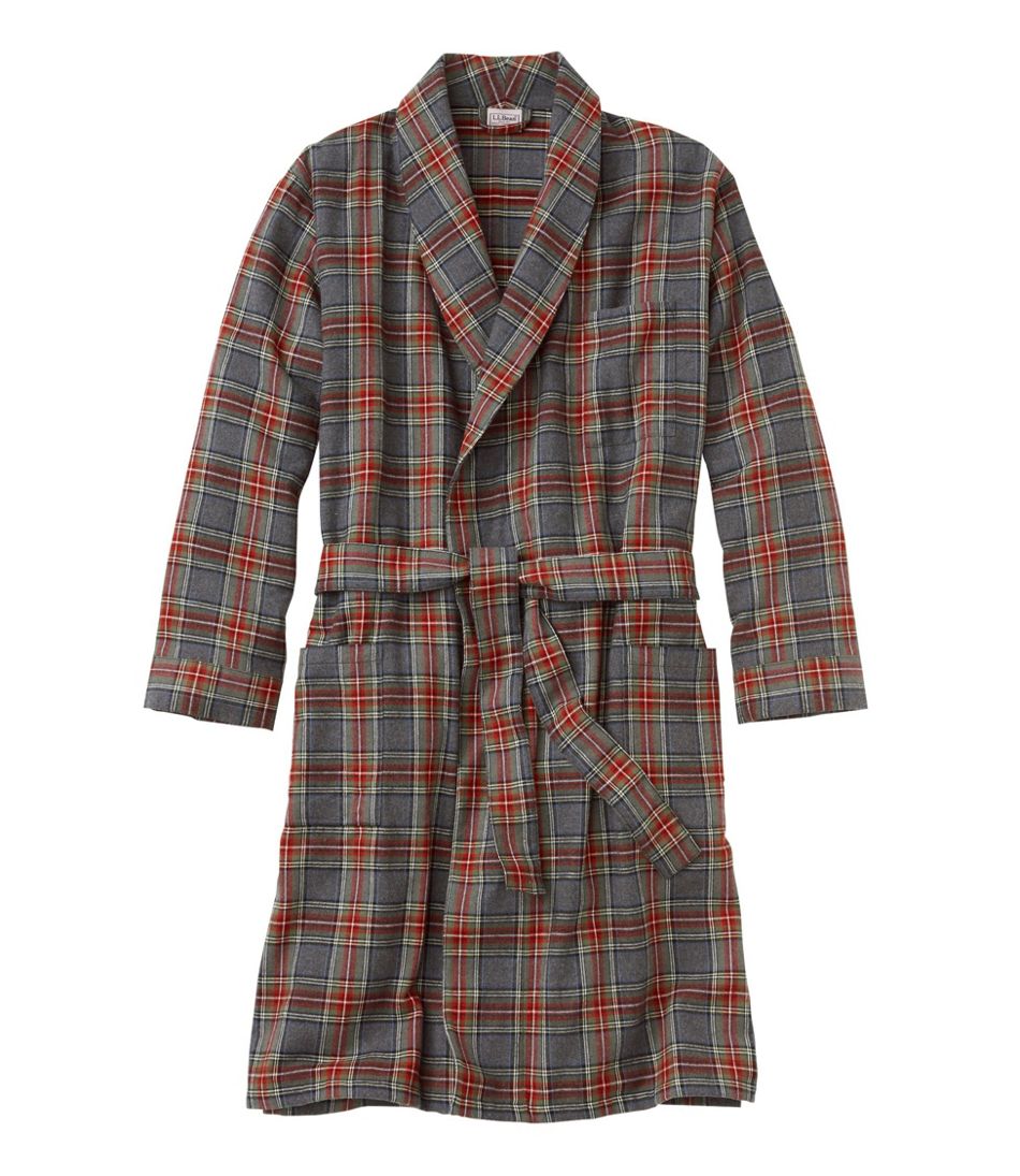 Men's Scotch Plaid Flannel Robe - L.L.Bean Latest