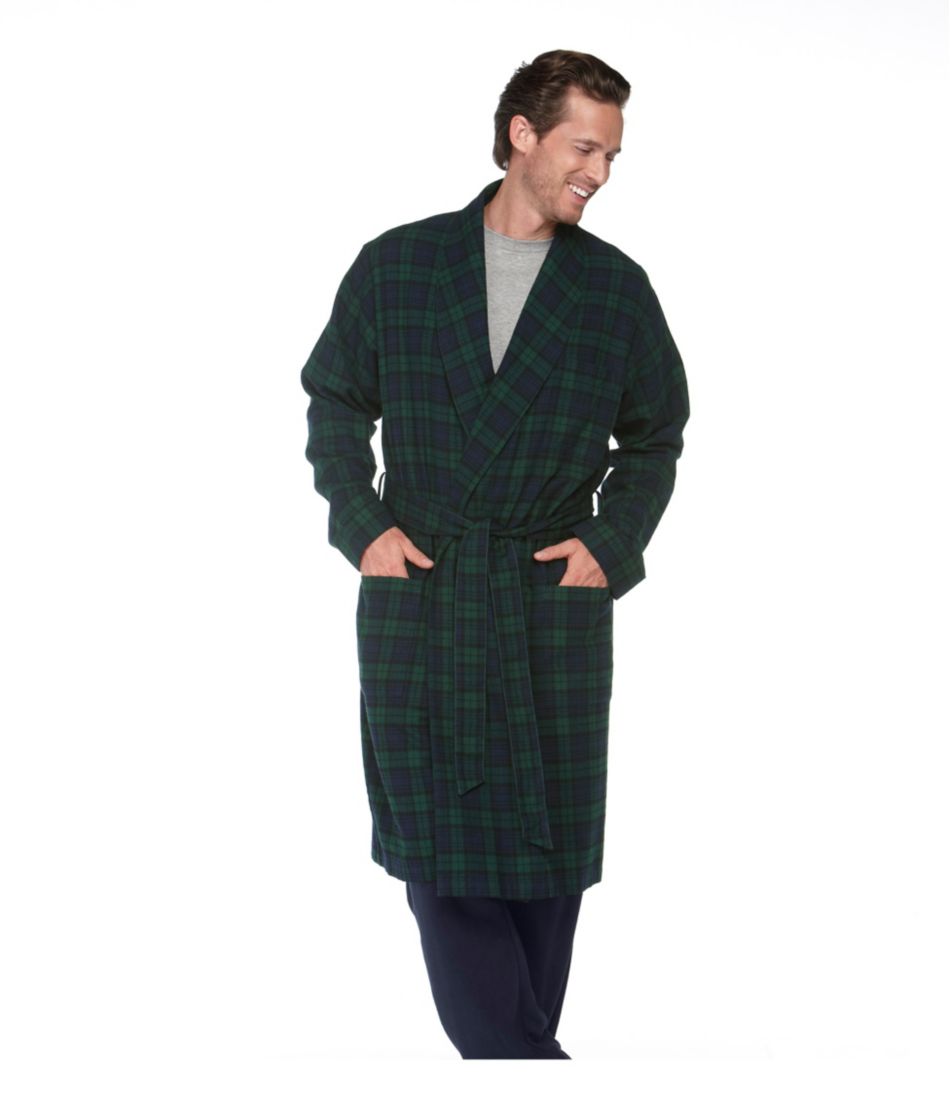 Men's Scotch Plaid Flannel Robe - L.L.Bean Latest