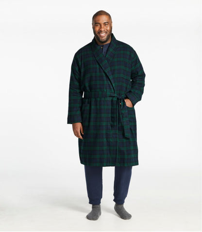 Men's Scotch Plaid Flannel Robe - L.L.Bean Latest