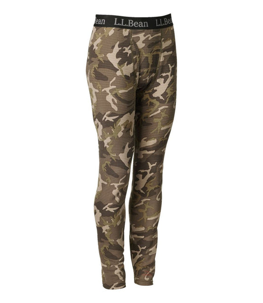 Men's L.L.Bean Heavyweight Base Layer Pant, Print - L.L.Bean Trusted