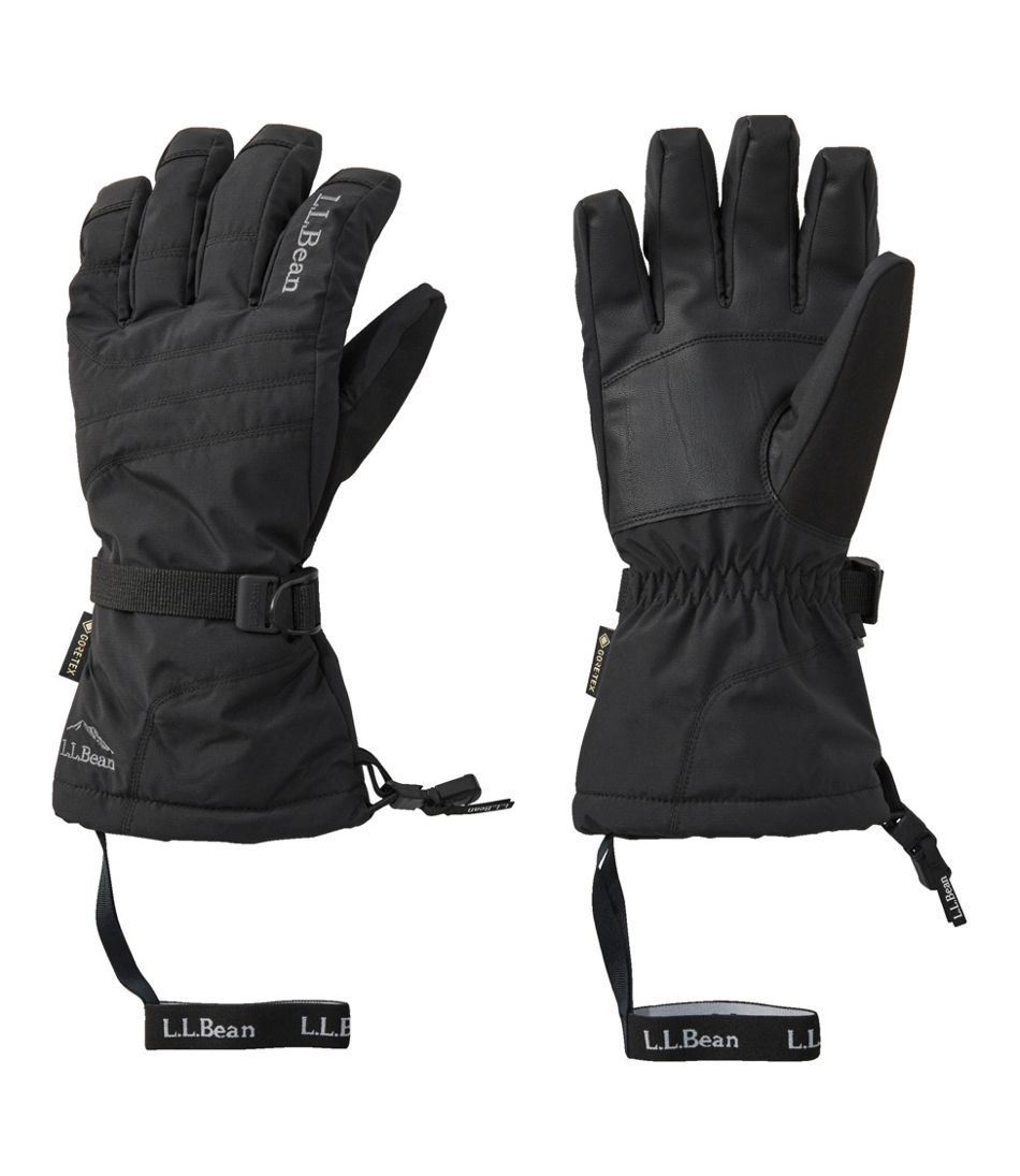 Men's L.L.Bean GORE-TEX PrimaLoft Ski Gloves - L.L.Bean Customer Favorite