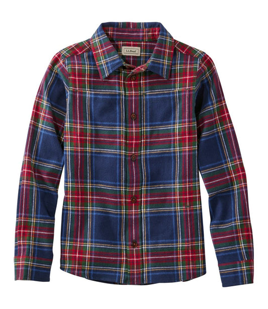 Kids' Scotch Plaid Flannel Shirt - L.L.Bean Everyday