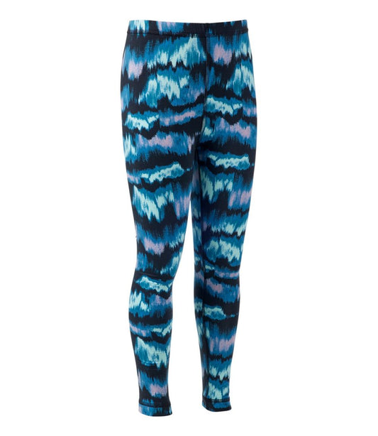 Kids' Wicked Warm Long Underwear, Expedition-Weight Print Pants - L.L.Bean Value