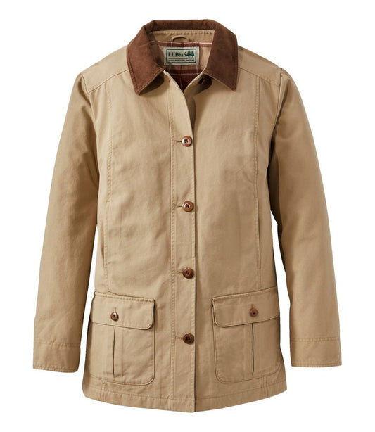 Women's Adirondack Barn Coat, Flannel-Lined - L.L.Bean Everyday