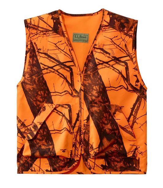 Adults' Big Game Hunting Safety Vest, Camouflage - L.L.Bean Value