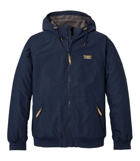 Men's Insulated 3-Season Bomber Hooded Jacket - L.L.Bean Customer Favorite