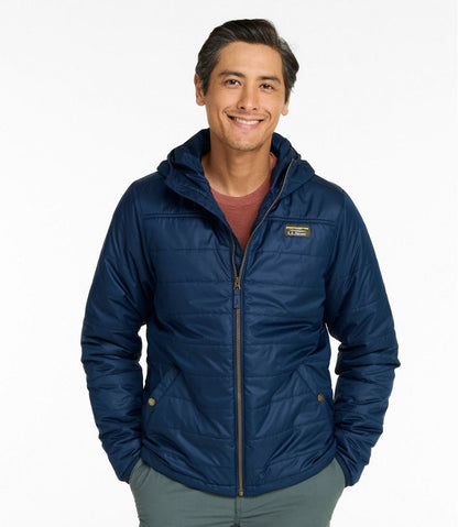Men's Mountain Classic Puffer Hooded Jacket - L.L.Bean Value