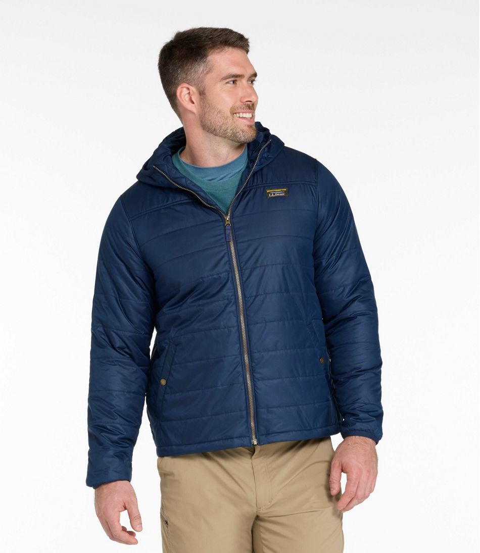 Men's Mountain Classic Puffer Hooded Jacket - L.L.Bean Value