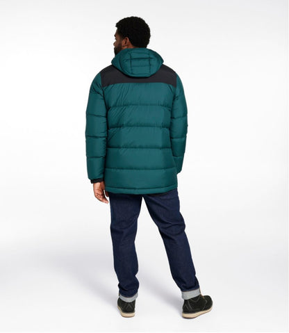 Men's Mountain Classic Down Parka, Colorblock - L.L.Bean Value