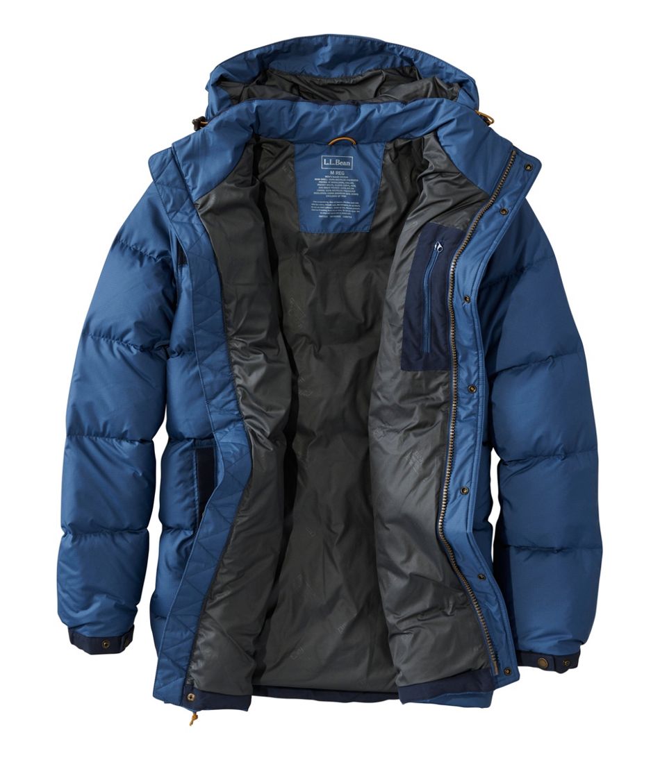 Men's Mountain Classic Down Parka, Colorblock - L.L.Bean Value