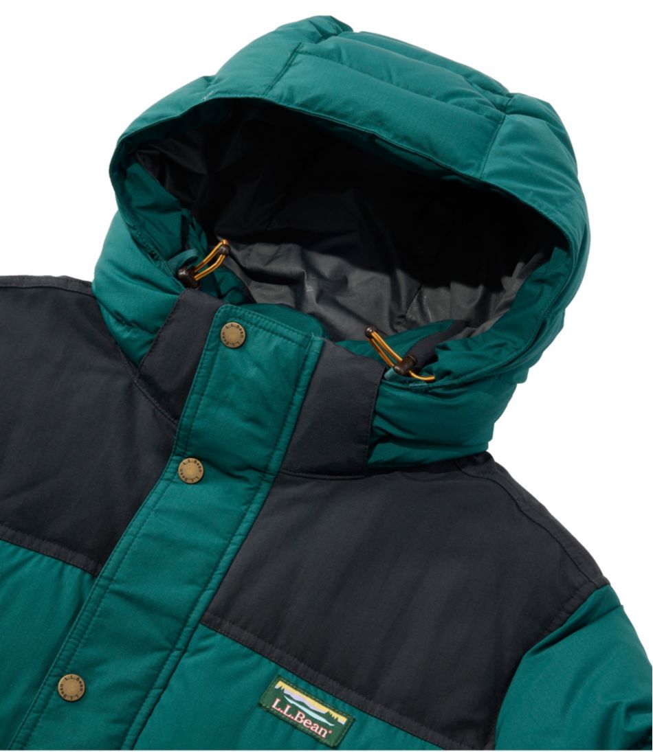 Men's Mountain Classic Down Parka, Colorblock - L.L.Bean Value