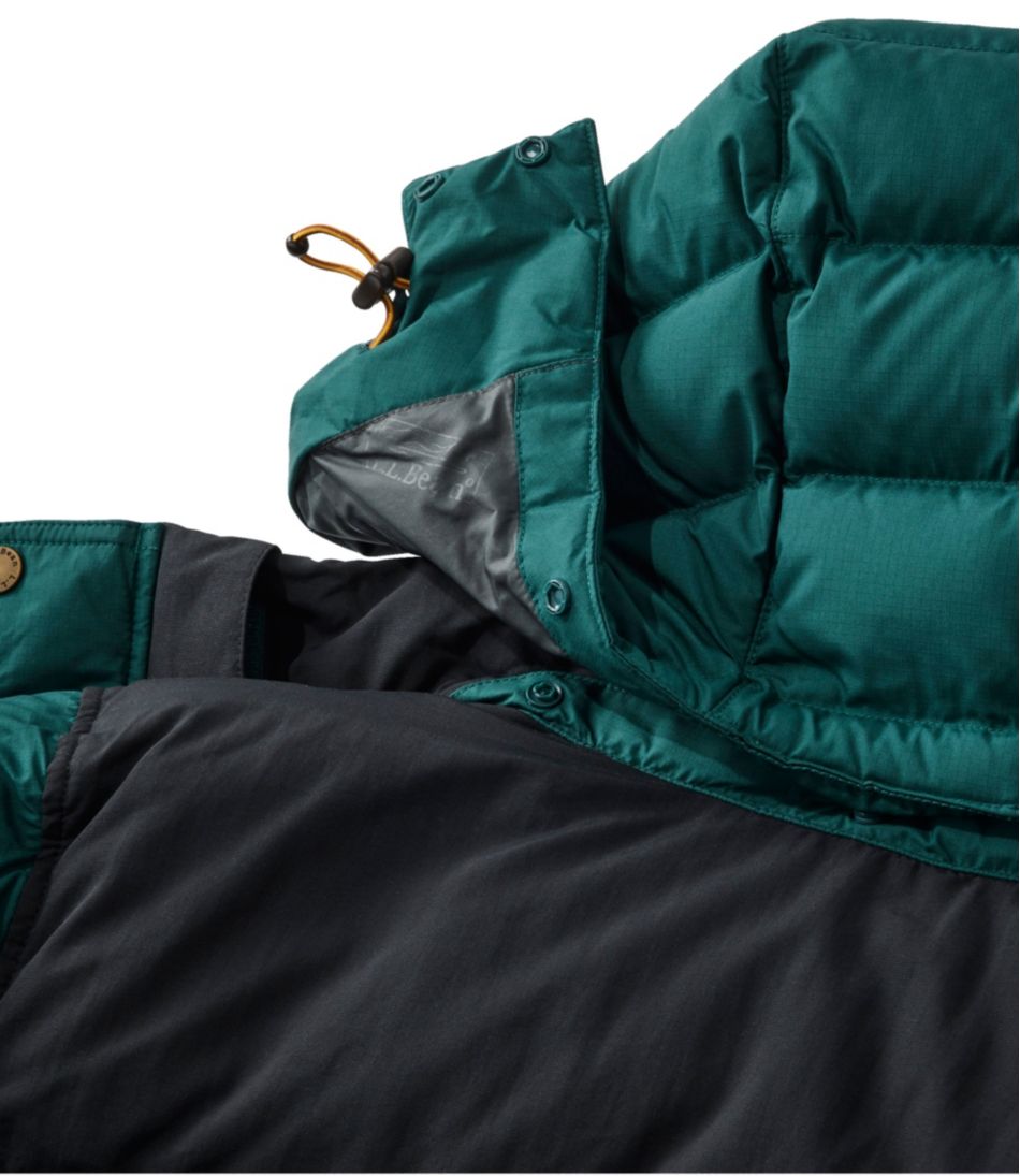 Men's Mountain Classic Down Parka, Colorblock - L.L.Bean Value