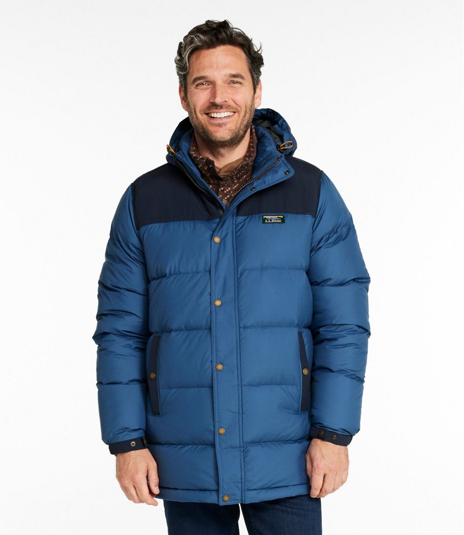 Men's Mountain Classic Down Parka, Colorblock - L.L.Bean Value