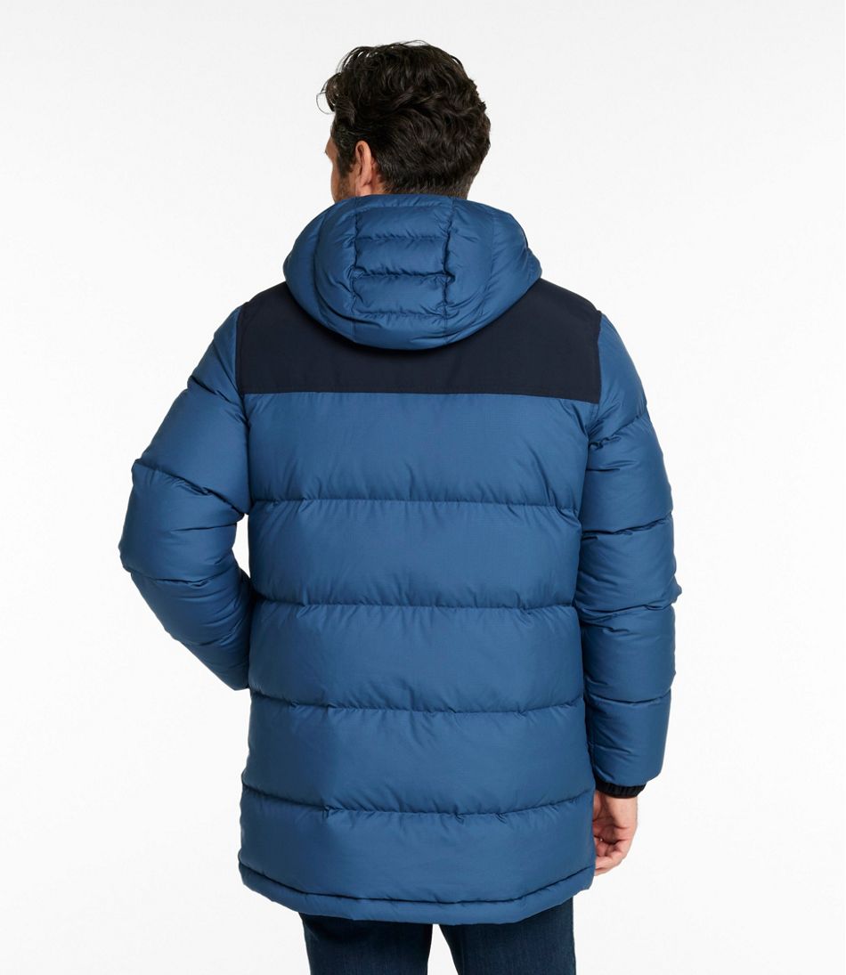 Men's Mountain Classic Down Parka, Colorblock - L.L.Bean Value