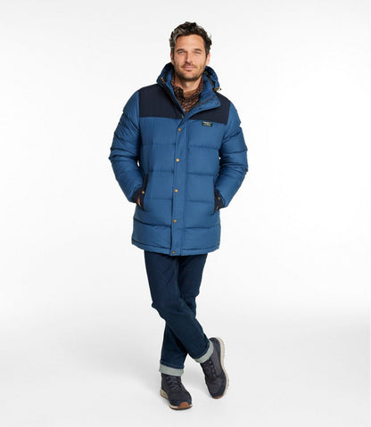 Men's Mountain Classic Down Parka, Colorblock - L.L.Bean Value