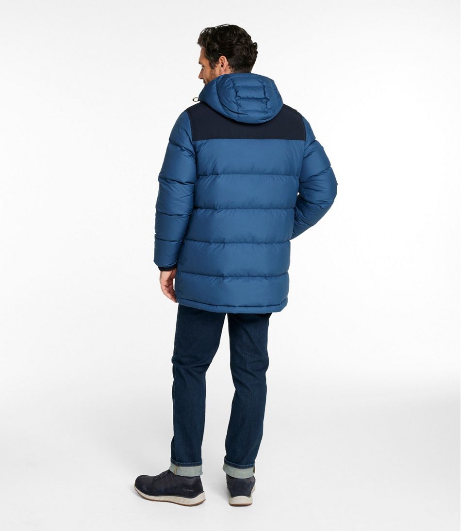 Men's Mountain Classic Down Parka, Colorblock - L.L.Bean Value