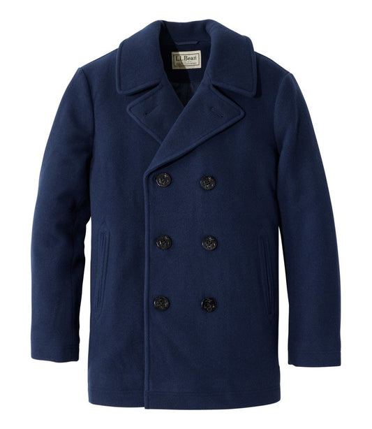 Authentic wool pea coat - L.L.Bean Quality