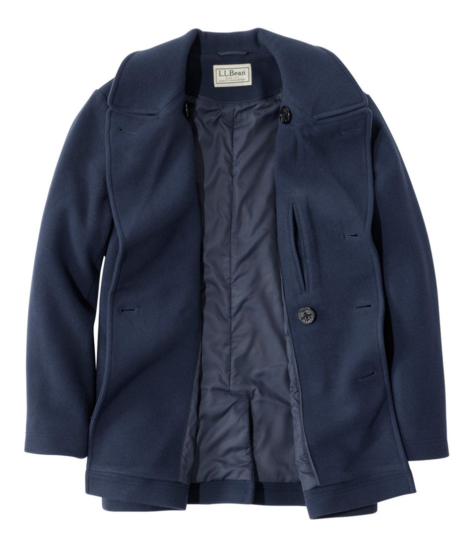 Authentic wool pea coat - L.L.Bean Quality