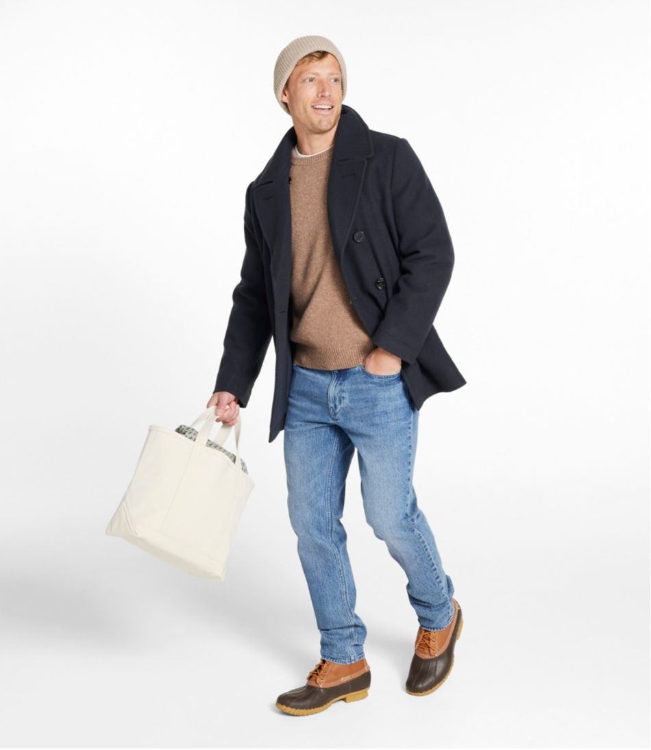 Authentic wool pea coat - L.L.Bean Quality