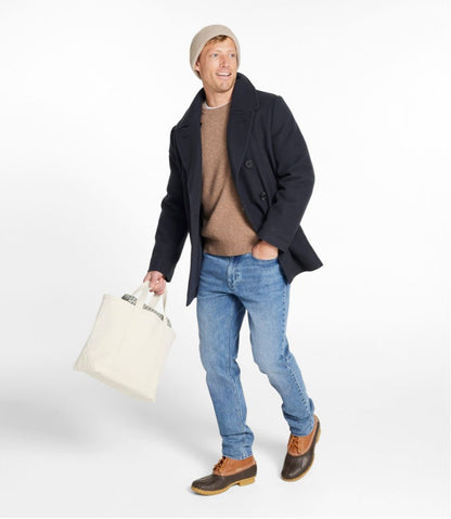 Authentic wool pea coat - L.L.Bean Quality