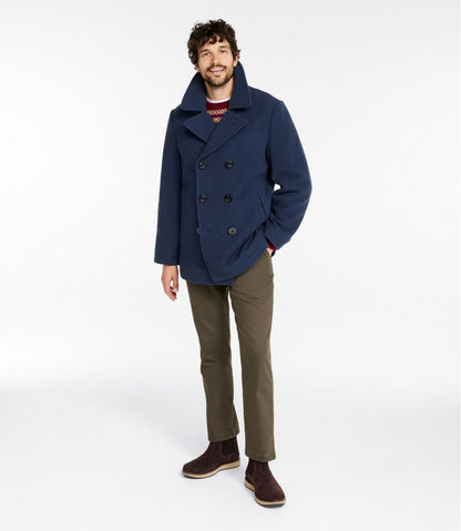 Authentic wool pea coat - L.L.Bean Quality