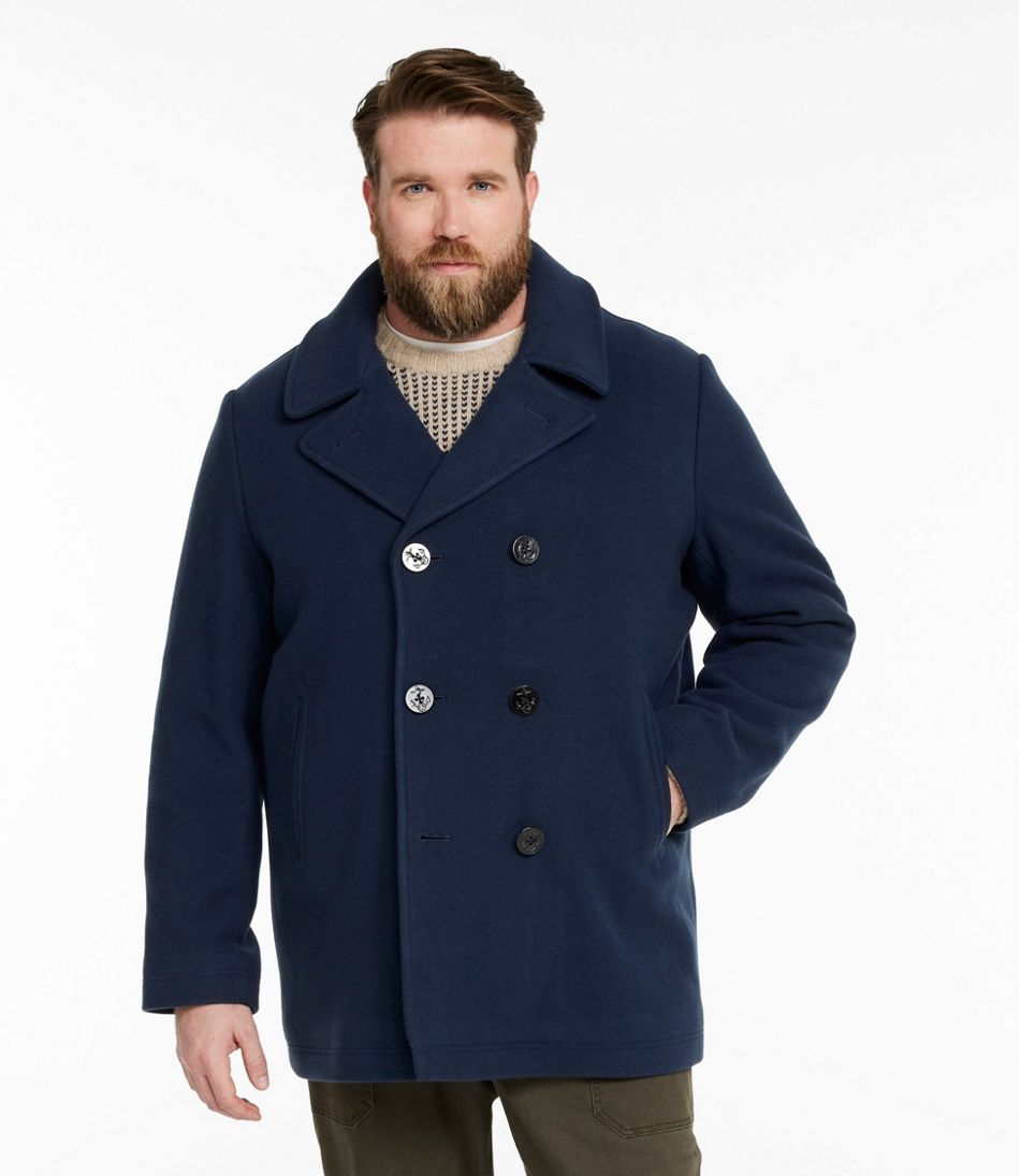 Authentic wool pea coat - L.L.Bean Quality