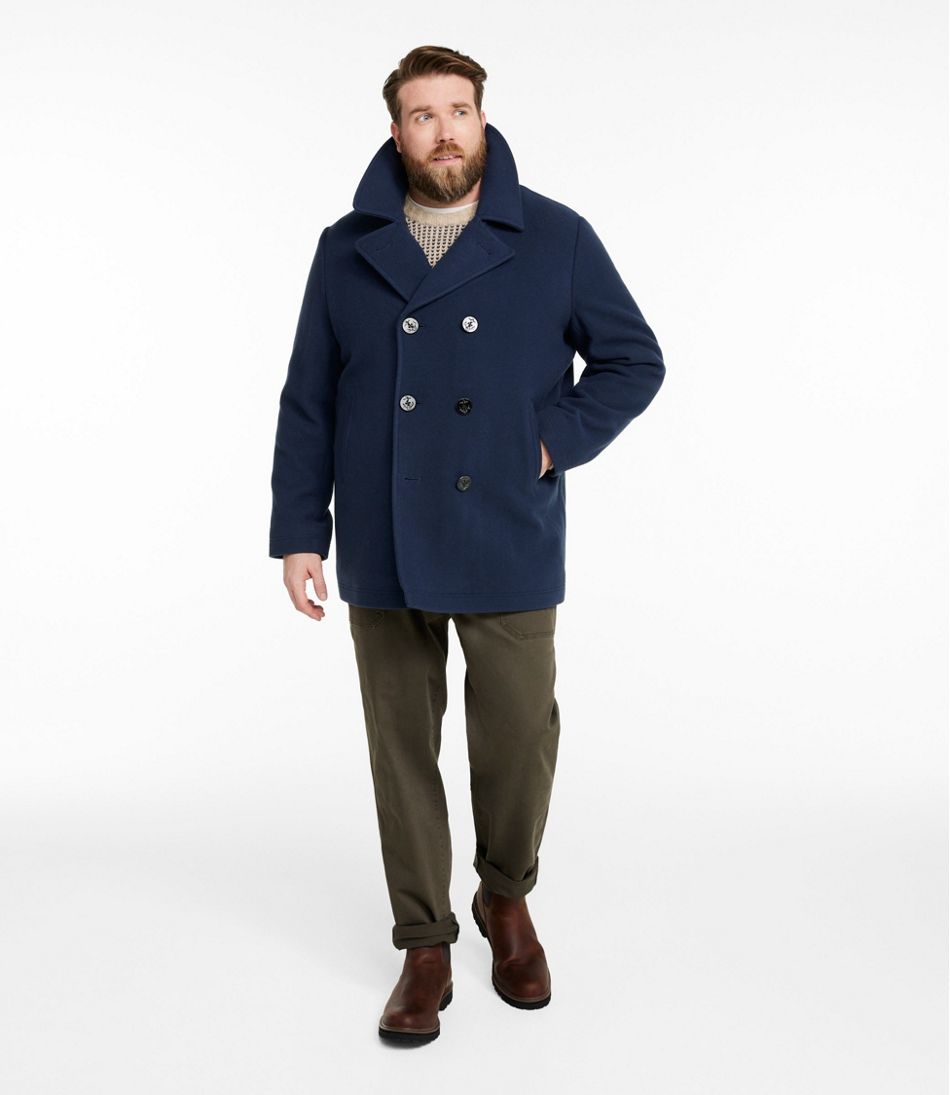 Authentic wool pea coat - L.L.Bean Quality
