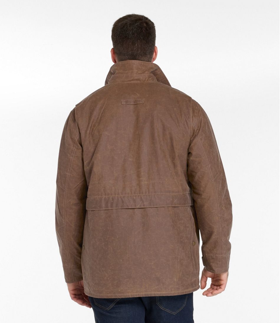 Men's Double L Waxed-Cotton Upland Coat - L.L.Bean Everyday