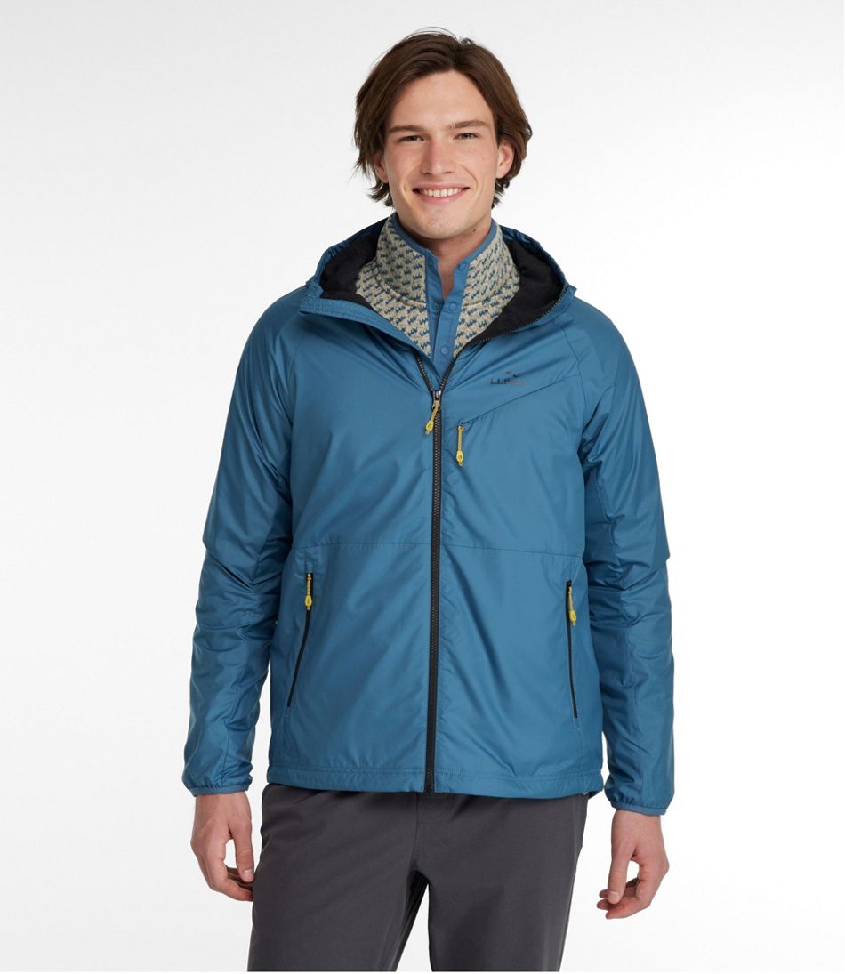 Men's Bean's Performance Fleece-Lined Windbreaker Jacket - L.L.Bean Classic