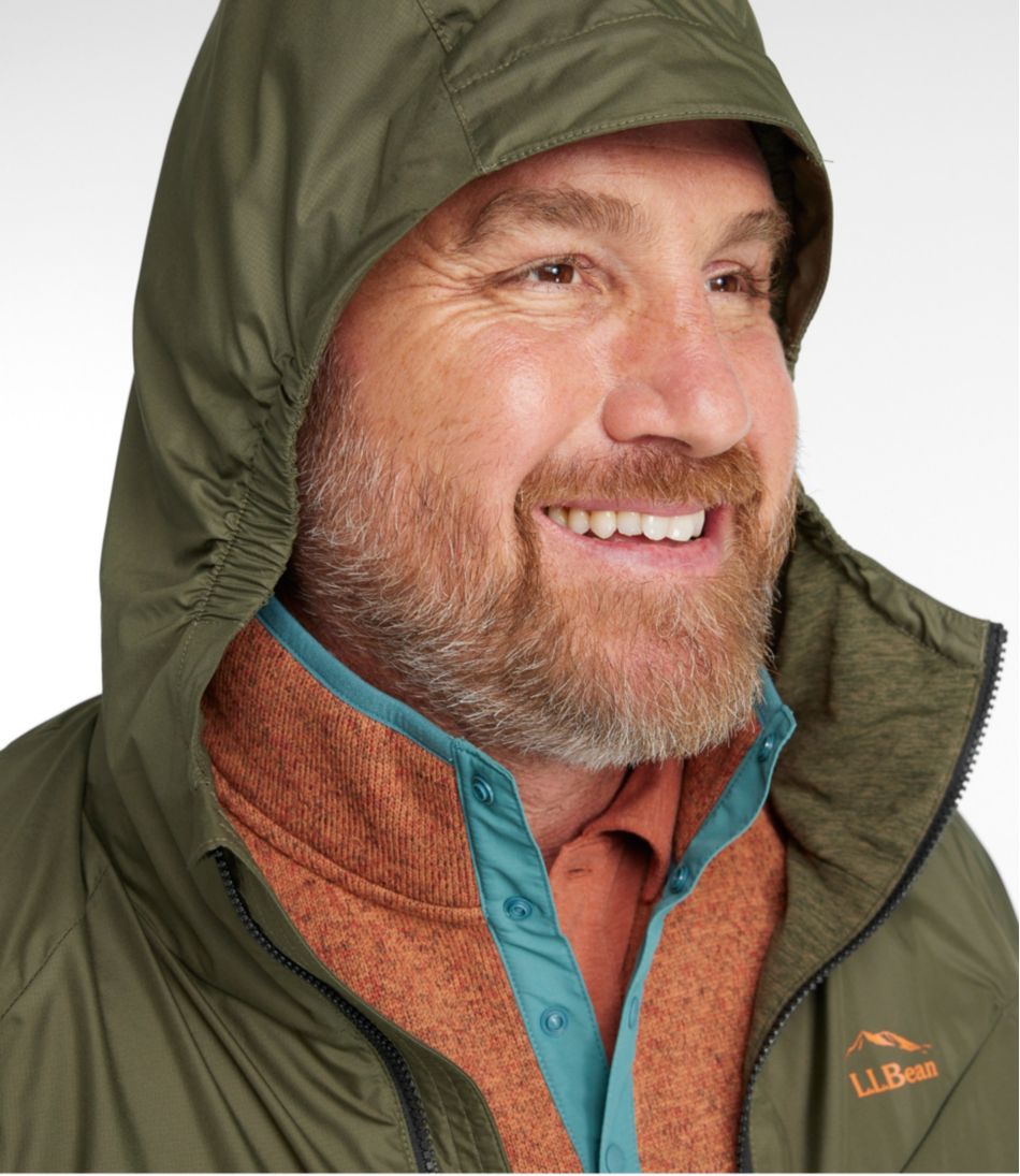 Men's Bean's Performance Fleece-Lined Windbreaker Jacket - L.L.Bean Classic