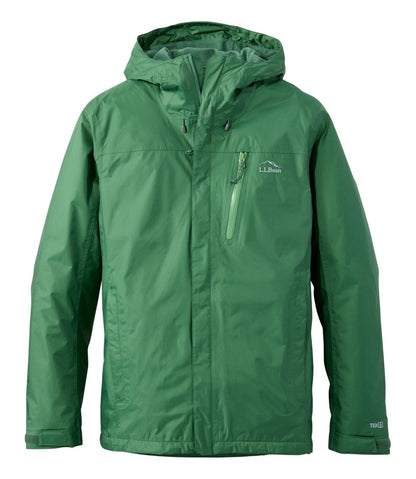 Men's Trail Model Rain Jacket, Fleece-Lined - L.L.Bean Classic