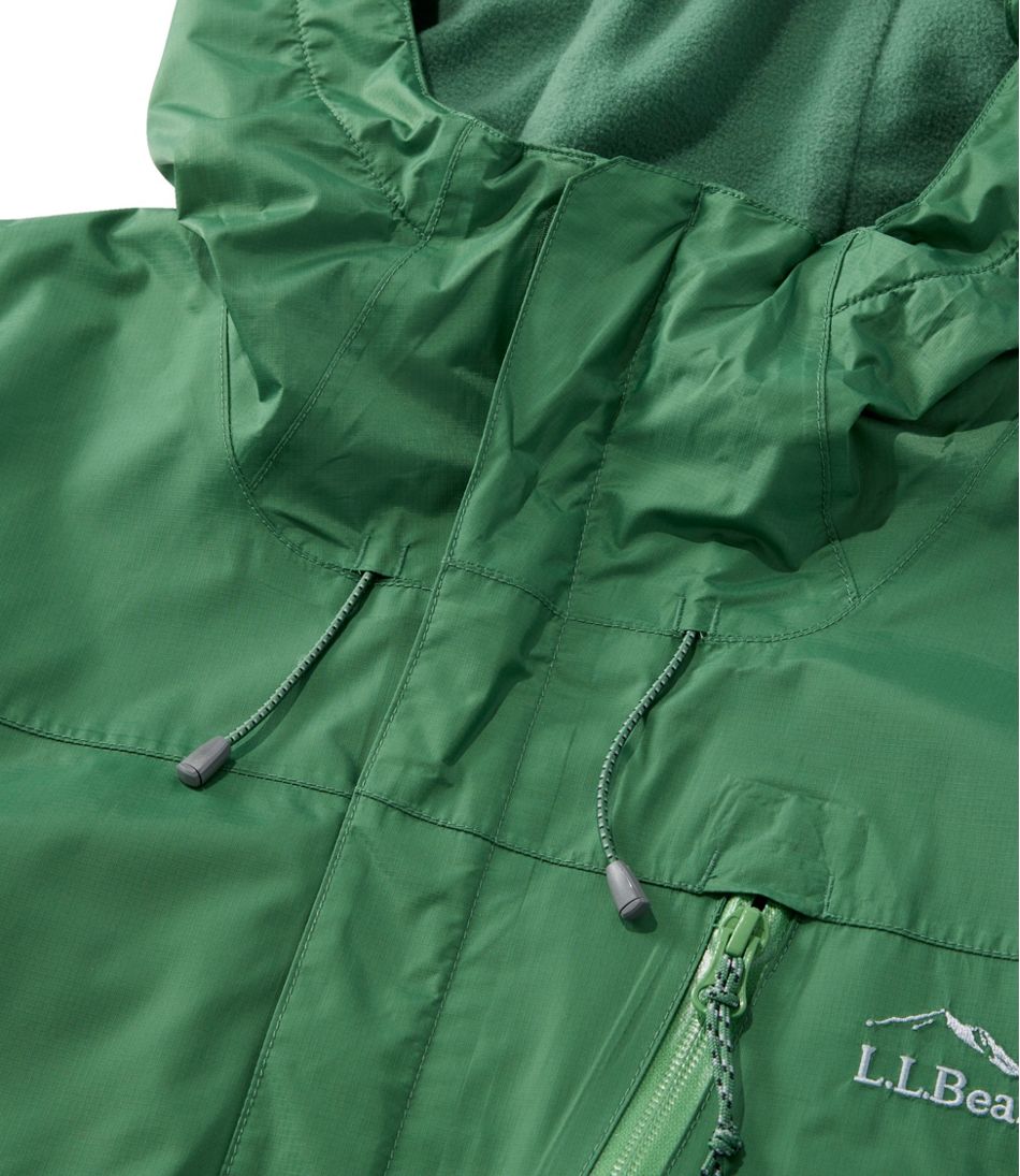 Men's Trail Model Rain Jacket, Fleece-Lined - L.L.Bean Classic