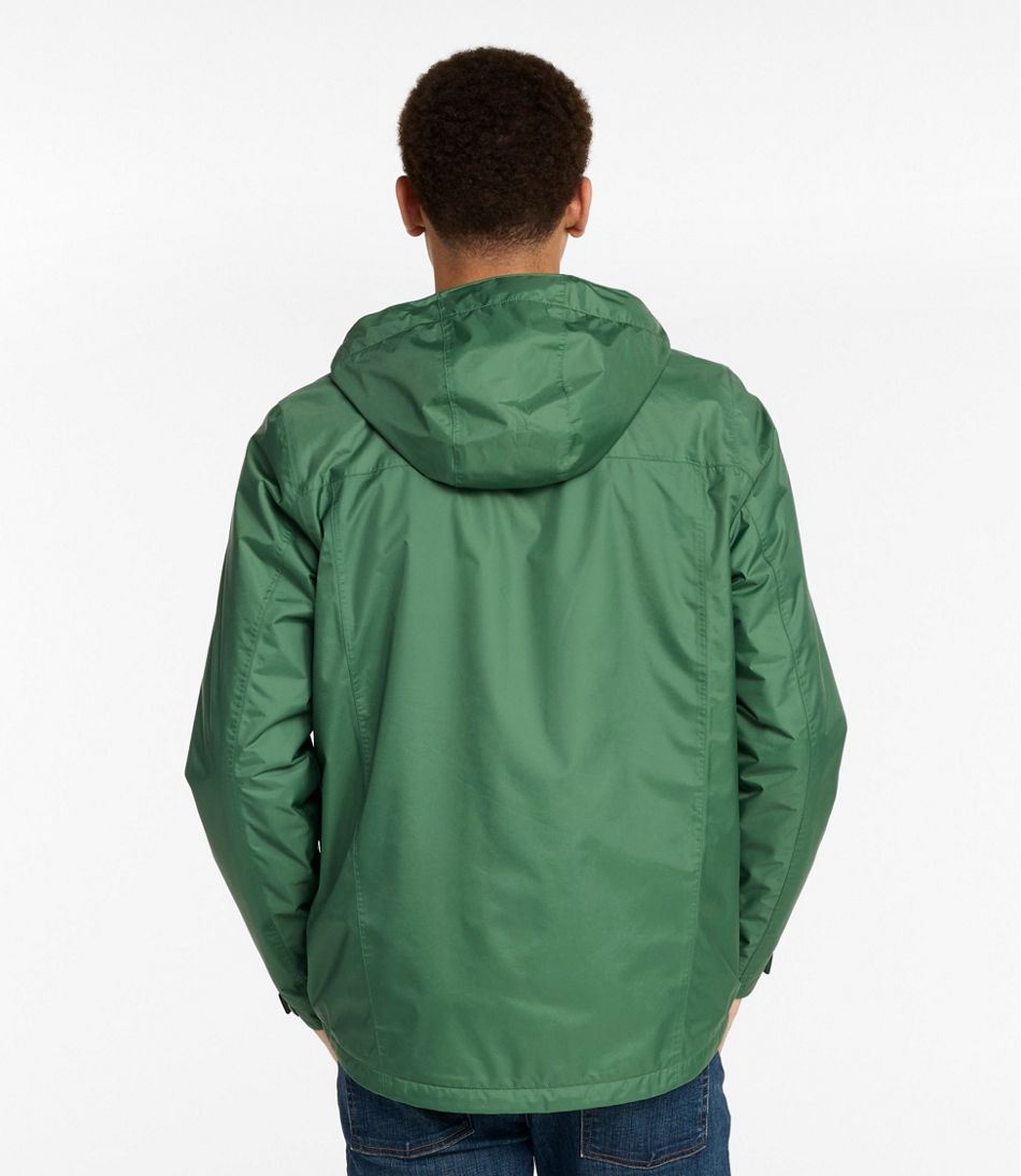 Men's Trail Model Rain Jacket, Fleece-Lined - L.L.Bean Classic