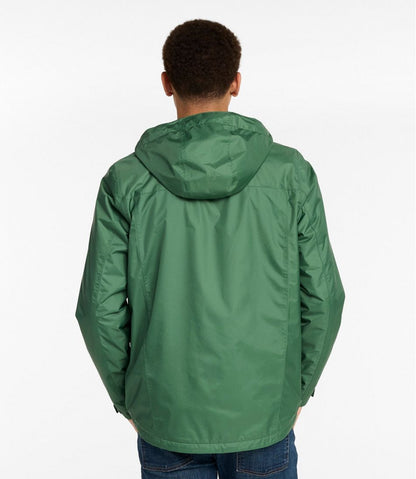 Men's Trail Model Rain Jacket, Fleece-Lined - L.L.Bean Classic