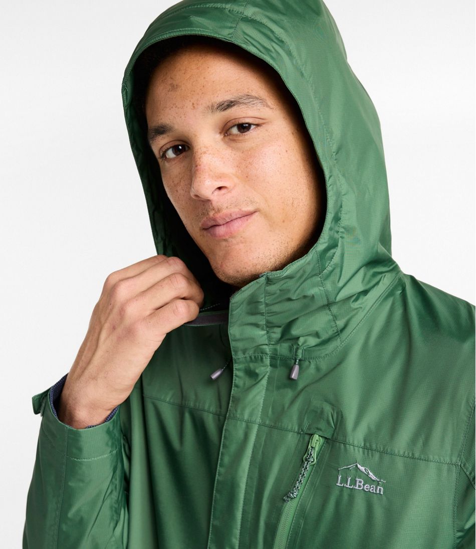 Men's Trail Model Rain Jacket, Fleece-Lined - L.L.Bean Classic
