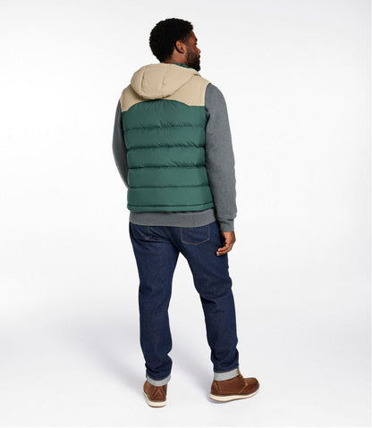 Men's Mountain Classic Hooded Down Vest - L.L.Bean Trusted