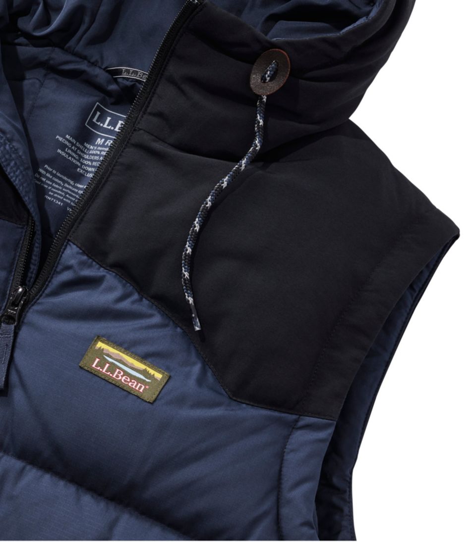 Men's Mountain Classic Hooded Down Vest - L.L.Bean Trusted