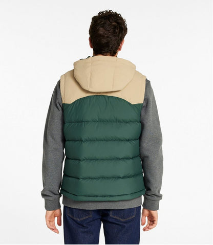 Men's Mountain Classic Hooded Down Vest - L.L.Bean Trusted