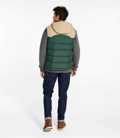 Men's Mountain Classic Hooded Down Vest - L.L.Bean Trusted