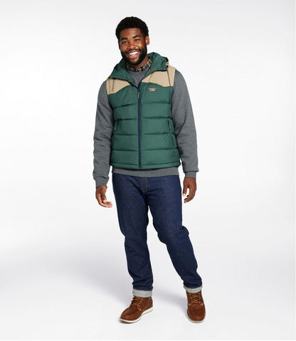 Men's Mountain Classic Hooded Down Vest - L.L.Bean Trusted
