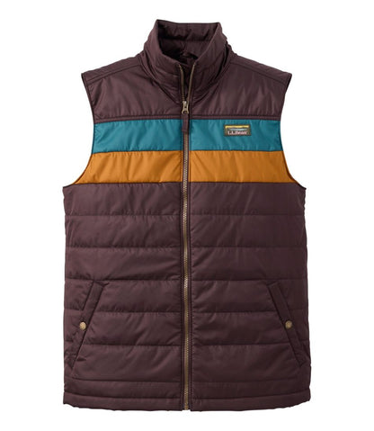 Men's Mountain Classic Puffer Vest, Colorblock - L.L.Bean Classic